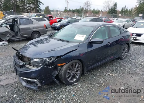 2020 Honda Civic Ex from USA, damaged, VIN 19XFC1F39LE205935